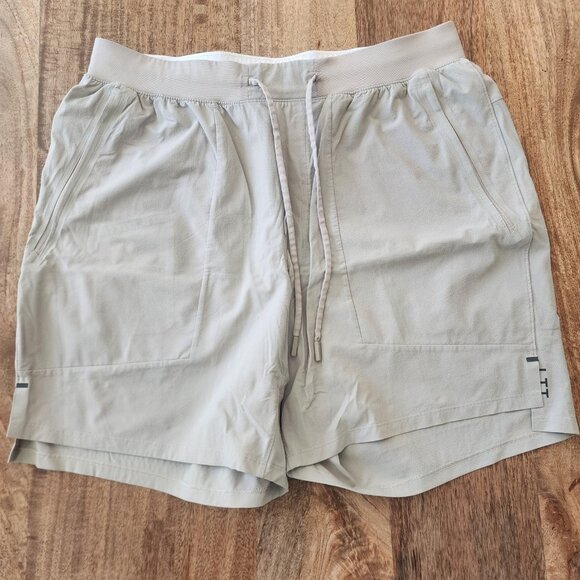 Lululemon Other - Lululemon Shorts Mens XL Light Gray License To Train Lined Athletic Training